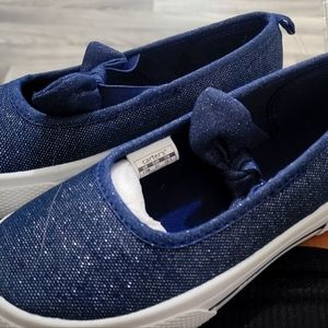 Brand new blue Mary Jane sneakers.